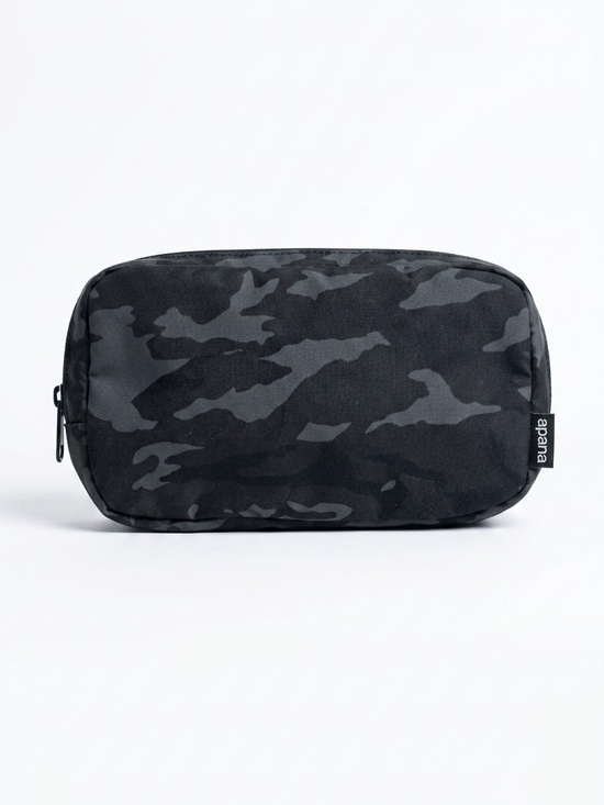 Apana Other - ​Apana Black Grey Camo Belt Bag See Me Run Crossbody Waist Pouch NWOT